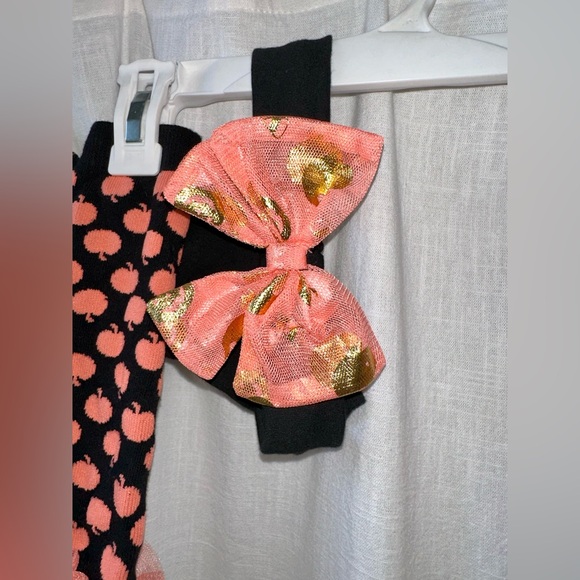 Baby Starters Halloween Bodysuit, Tutu, Headband & Leg Warmers (4pcs) Size: 3 M - Picture 7 of 12